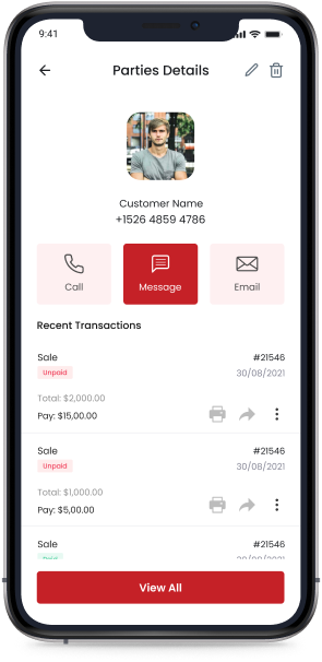 POS interface preview